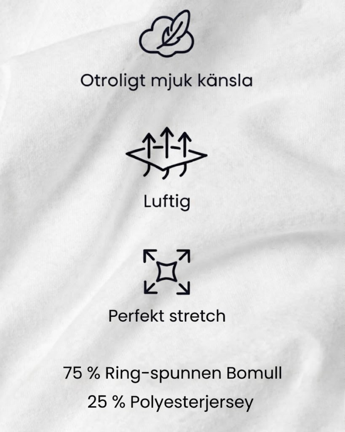 T-skjorte Med Perfekt Passform (6-pakke)