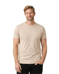 T-skjorte Med Perfekt Passform - Beige