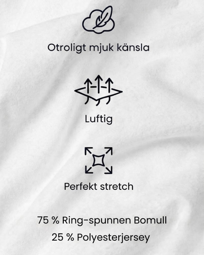 T-skjorte Med Perfekt Passform (10-pakke)